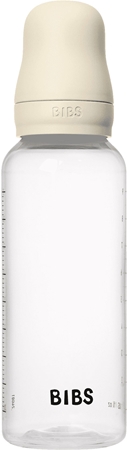 BIBS Anti-Colic Baby Bottle Latex pudele pret kolikām ar kaučuka knupi