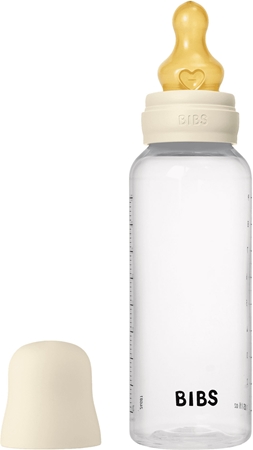 BIBS Anti-Colic Baby Bottle Latex pudele pret kolikām ar kaučuka knupi