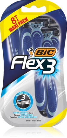 BIC FLEX3 Einweg-Rasierer für Herren
