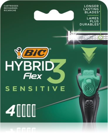 BIC FLEX3 Hybrid Sensitive zapasowe ostrza