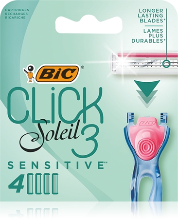 BIC Soleil Click Sensitive tartalék kefék
