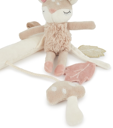 Bieco Activity Toy Fawn Ella legetøj med kontraster til ophæng