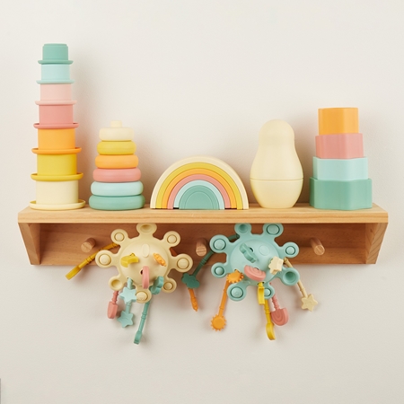 Bieco Silicone Activity Planet aktivity hračka