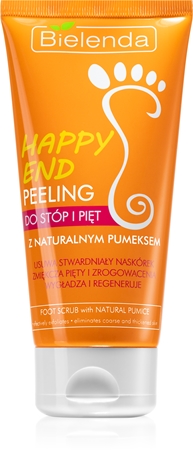 Bielenda Happy End exfoliante para pies y talones con piedra pómez natural