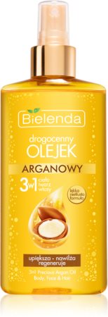 Bielenda Precious Oil Argan λάδι περιποίησης για πρόσωπο, σώμα, και μαλλιά