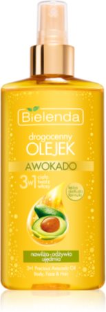 Bielenda Precious Oil  Avocado aceite nutritivo  para rostro, cuerpo y cabello