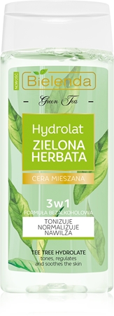 Bielenda Green Tea tónico hidratante para pele oleosa e mista