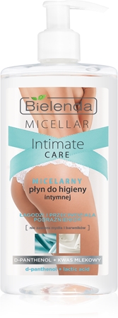 Bielenda Micellar Intimate Care D-Panthenol почистващ мицеларен гел за интимна хигиена
