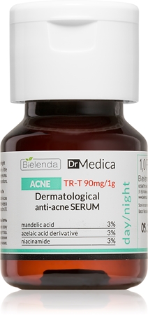 Bielenda Dr Medica Acne pleťové sérum pro regulaci nadměrného mazotoku a projevů akné