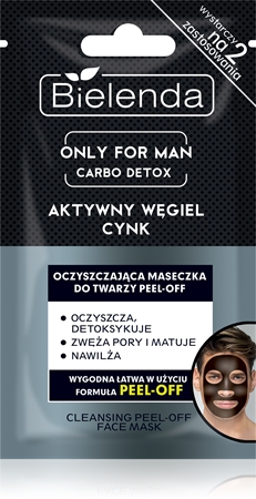 Bielenda Only for Men Carbo Detox Exfoliating and Cleansing Face Mask
