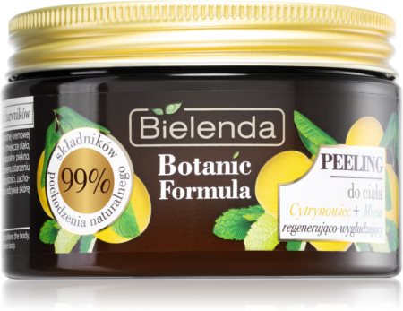 Bielenda Botanic Formula Lemon Tree Extract + Mint glättendes Body-Peeling