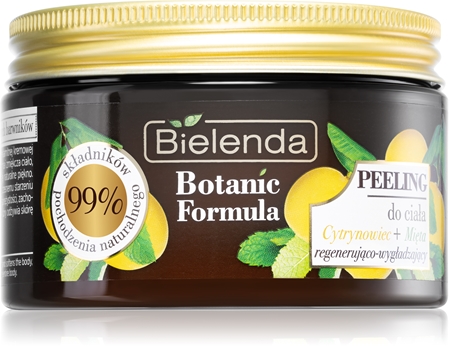 Bielenda Botanic Formula Lemon Tree Extract + Mint glotninamasis kūno šveitiklis