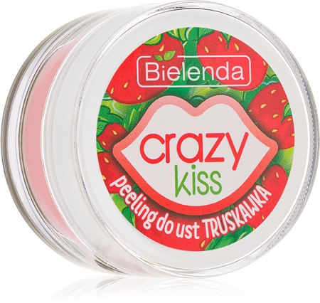 Bielenda Crazy Kiss Strawberry gommage adoucissant au sucre lèvres
