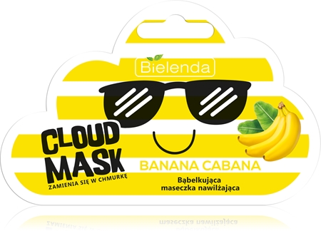Bielenda Cloud Mask Banana Cabana зволожуюча маска