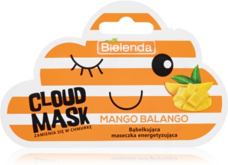 Bielenda Cloud Mask Mango Balango energizující pleťová maska