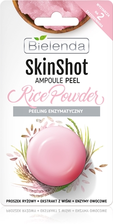 Bielenda Skin Shot Rice Powder masque exfoliant enzymatique