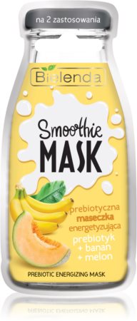 Bielenda Smoothie Prebiotic + Banana + Melon energizująca maseczka do twarzy