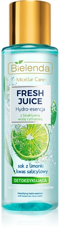 Bielenda Fresh Juice Lime esencja do twarzy do skóry tłustej i mieszanej