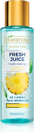 Bielenda Fresh Juice Pineapple fluido viso illuminante e idratante