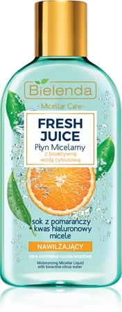 Bielenda Fresh Juice Orange eau micellaire hydratante