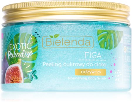 Bielenda Exotic Paradise Fig sugar scrub with nourishing effect