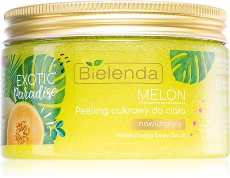 Bielenda Exotic Paradise Melon exfoliante hidratante de azúcar