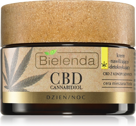Bielenda CBD Cannabidiol drėkinamasis kremas su kanapių aliejumi