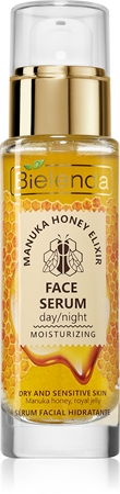 Bielenda Manuka Honey tiefenwirksames nährendes und feuchtigkeitsspendendes Serum für trockene bis empfindliche Haut
