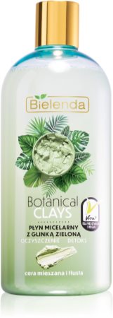 Bielenda Botanical Clays detoxikační micelární voda s jílem