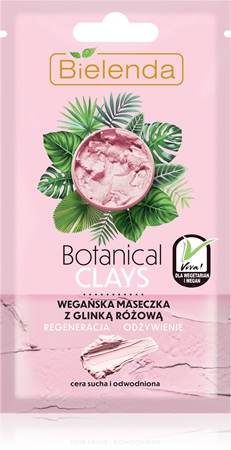 Bielenda Botanical Clays подхранваща регенерираща маска за суха кожа
