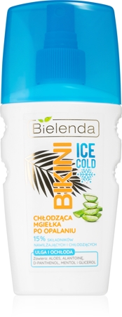 Bielenda Bikini Ice Cold kūno dulksna priemonė po deginimosi saulėje