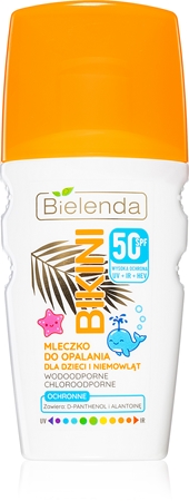 Bielenda Bikini Waterproof Sunscreen Lotion for Kids SPF 50