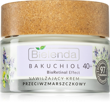 Bielenda Bakuchiol BioRetinol Effect crème hydratante anti-rides 40+