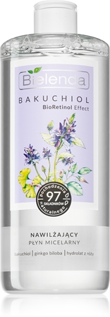 Bielenda Bakuchiol BioRetinol Effect feuchtigkeitsspendendes Mizellenwasser
