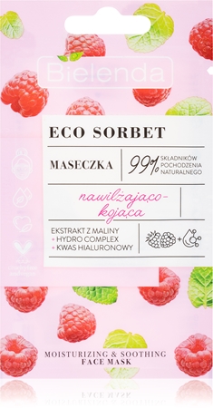 Bielenda Eco Sorbet Raspberry Beruhigende Maske