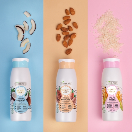Bielenda Beauty Milky Coconut lait corporel hydratant avec prébiotiques
