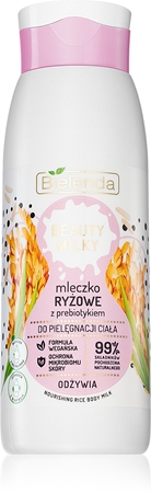 Bielenda Beauty Milky Rice lait corporel avec prébiotiques
