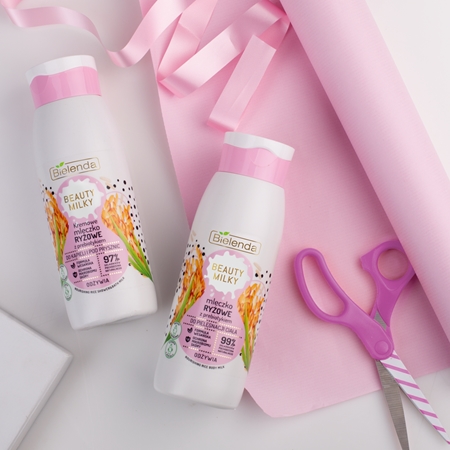 Bielenda Beauty Milky Rice lait corporel avec prébiotiques