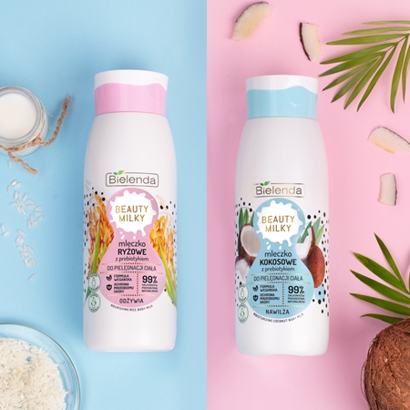 Bielenda Beauty Milky Rice lait corporel avec prébiotiques