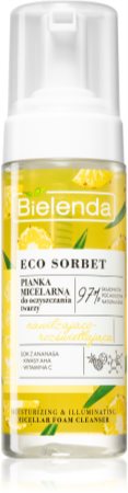 Bielenda Eco Sorbet Pineapple micelarna pianka oczyszczająca