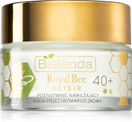 Bielenda Royal Bee Elixir creme de hidratação intensiva antirrugas