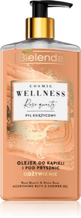 Bielenda Cosmic Wellness Rose Quartz aceite de ducha y baño