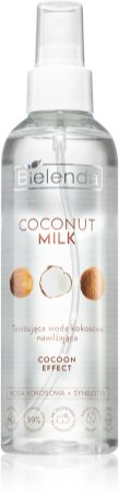 Bielenda Coconut Milk loción facial tonificante con coco