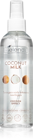 Bielenda Coconut Milk loción facial tonificante con coco