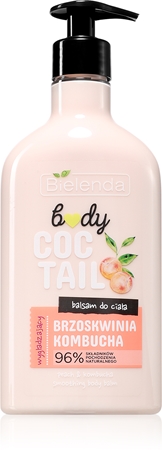 Bielenda Body Coctail Peach + Kombucha hydratační tělové mléko s revitalizačním účinkem