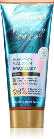 Bielenda Bronzing Coco Balsam för brun-utan-sol med återfuktande effekt