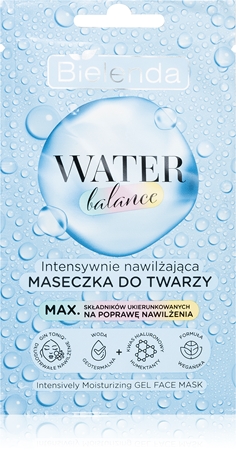 Bielenda Water Balance Återfuktande ansiktsmask