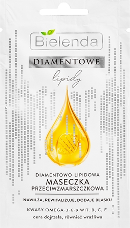 Bielenda Diamond Lipids κρεμώδης μάσκα ενάντια στις ρυτίδες