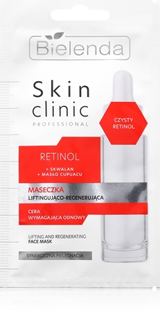Bielenda Skin Clinic Professional Retinol ανυψωτική μάσκα νύχτας