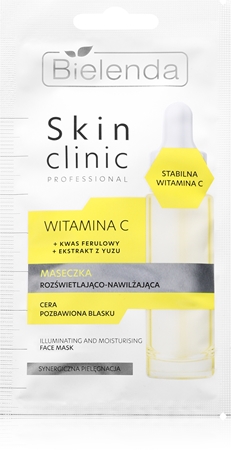 Bielenda Skin Clinic Professional Vitamin C rozjasňující hydratační maska na noc